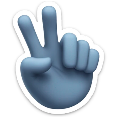 a finger pointing at you sticker