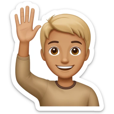 Happy hump Wednesday waving  sticker