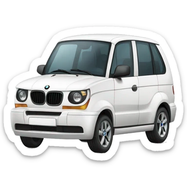 BMW car sticker