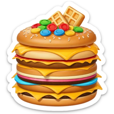 junk food sticker