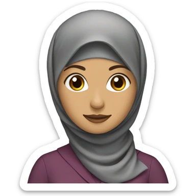 hijab teacher fair colour sticker
