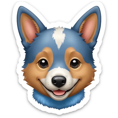 bluey heeler sticker