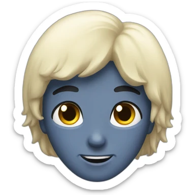 🫠 emoji in Vulcans  sticker