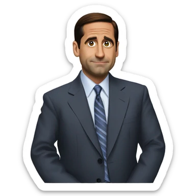 Michael Scott sticker