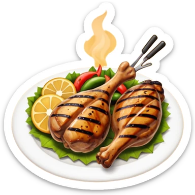 Jamaica food sticker