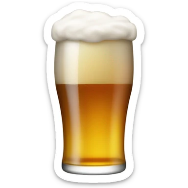 draft beer drink  sticker