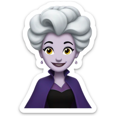 disney ursula sticker