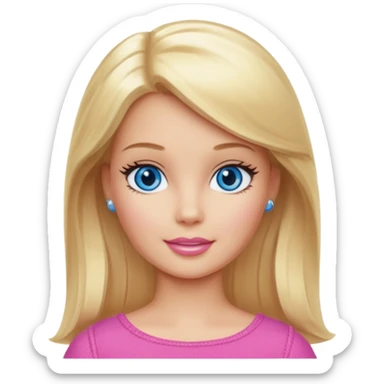 Barbie sticker