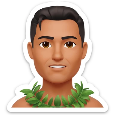 Человек в папахе sticker