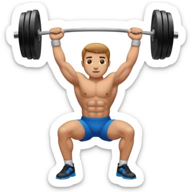 Weightlifting  sticker