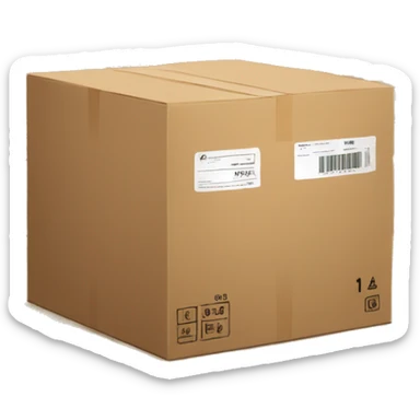 logistic box sticker