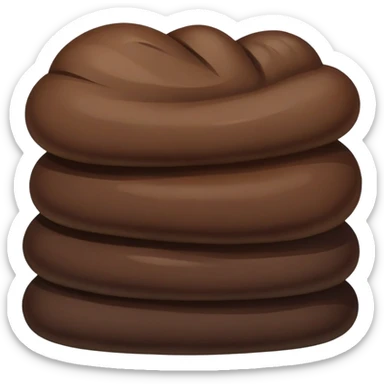 Jasper Veldkamp als drol sticker