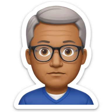 ferguson football coach, glasses sticker