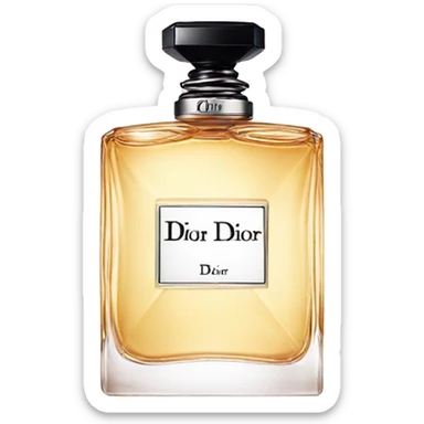 Dior perfume sticker
