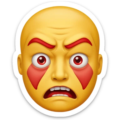 Temper Tantrum Emoji  sticker
