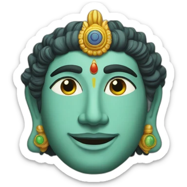 Lord vishnu sticker