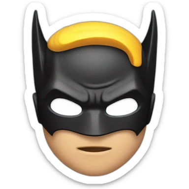 bat man logo sticker