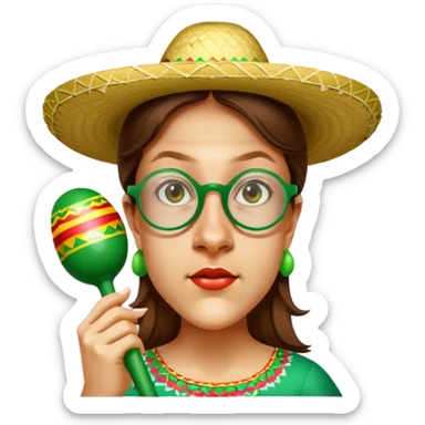 Meraca Musician sticker