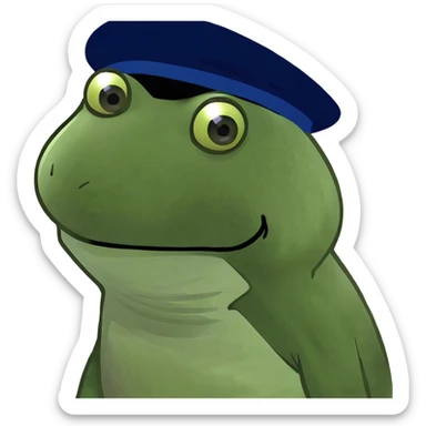 Dog wearing clothes sticker