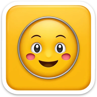 Create a bold, cartoon-style emoji with a transparent background, readable at small sizes (32×32 px). Represent the Hyderabadi phrase ‘Kya hua free hore?’ with a cheeky, mischievous expression. Use bright colors, simple shapes, and a fun, expressive style suitable for YouTube membership. sticker