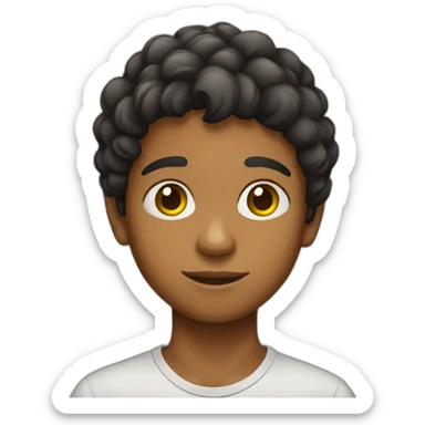 brazilian young boy sticker