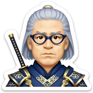 Samurai Strategist sticker