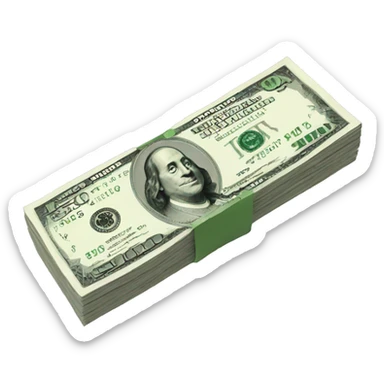 dollar sticker