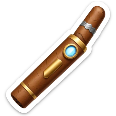 a hidden cigar sticker