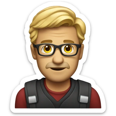 Movie director sticker