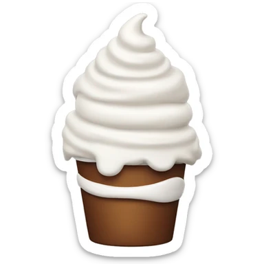 Whip Cream sticker