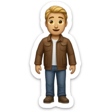 focus group guy from i think you should leave (full body, ios17) sticker