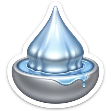 molten aluminum liquid sticker