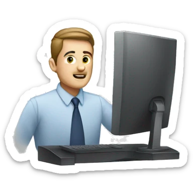 trading monitor
 sticker