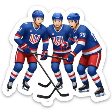 USA Hockey sticker