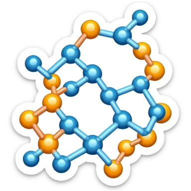 biomolecules and molecular genetics with a scientific flair sticker