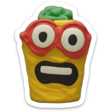 Plasticine 35mm film Kodak sticker