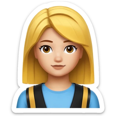 Roblox character looks like Mikayla sticker