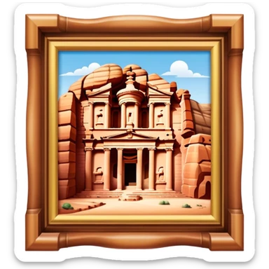 petra jordan sticker