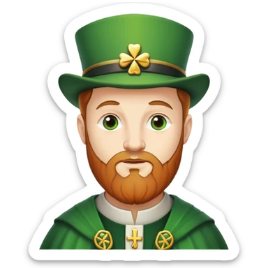 Saint Patrick of Ireland sticker
