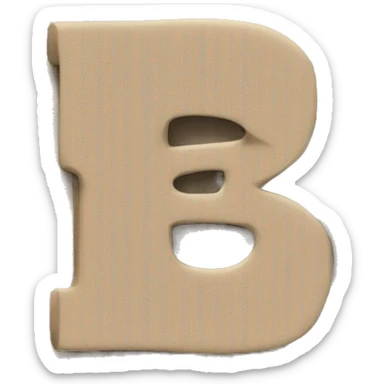 Letter G sticker