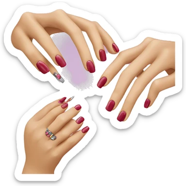 Nail artist  sticker