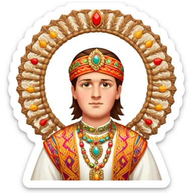 Vibrant Ceremonialist sticker