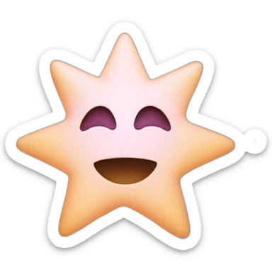 aesthetic star sticker