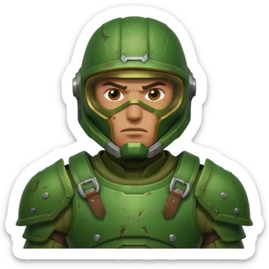 Doom eternal doom-slayer sticker