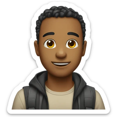 Feeling cute sticker