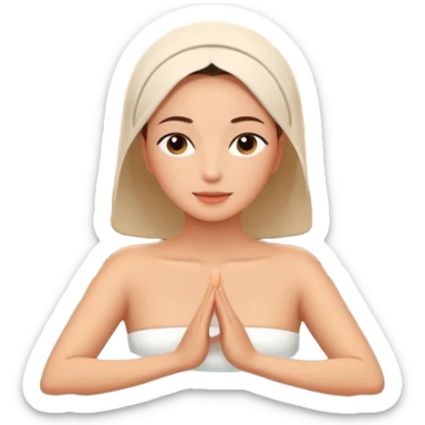 Harmony relax massage sticker