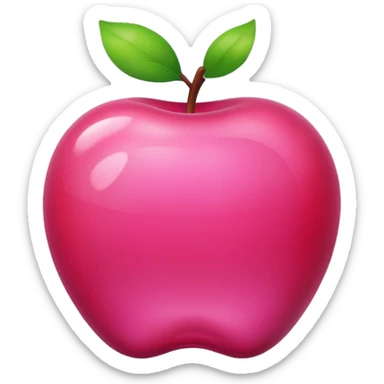 Pink Apple pay sticker