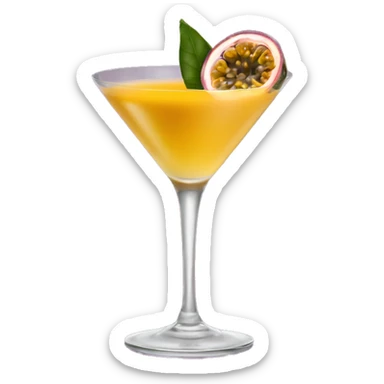 Passion fruit martini  sticker