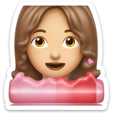 choc barre de baiser sticker