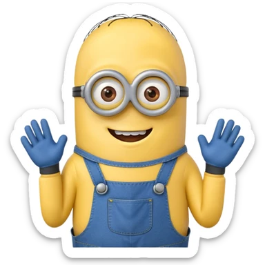 Minion sticker